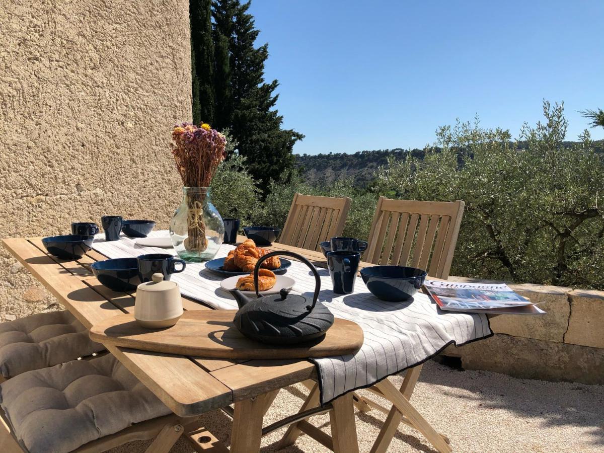 Mas Provencal La Serallere Au Coeur Des Oliviers Venterol  エクステリア 写真